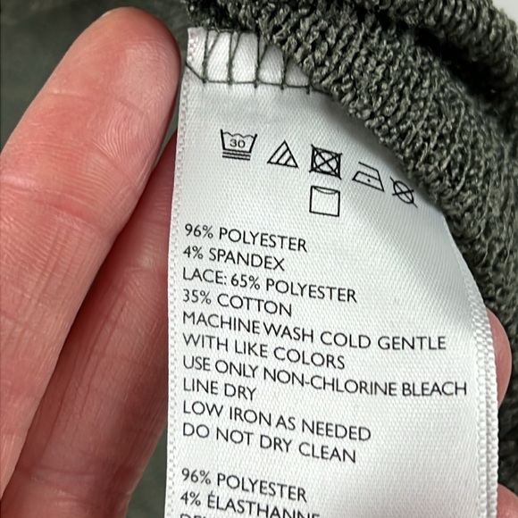 Anthropologie Staring at Stars Green Knit Sweater size XS - Picture 4 of 9